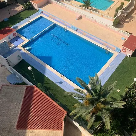 Apartment Junto A Playa Con Piscina Miramar